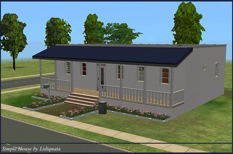 simple house by lidiqnata sims 2